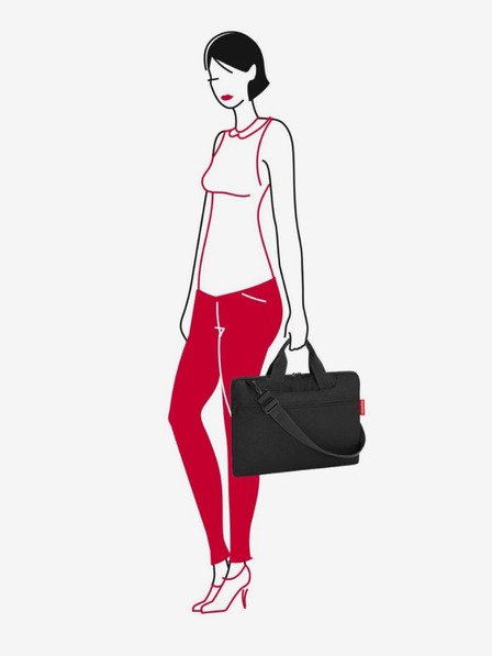 Reisenthel Netbookbag Black Genţi de umăr