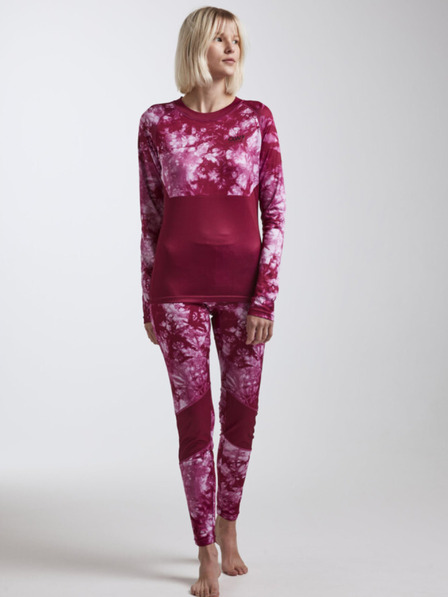 Tenson Cămașă funcțională cu mânecă lungă pentru femei COLOURWEAR Shelter LS Jersey W roz batik