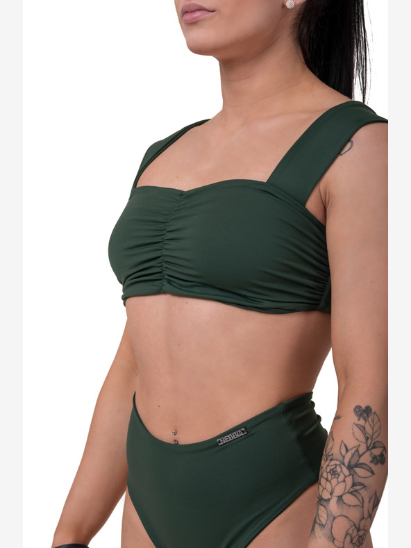 Nebbia Miami retro bikini top 553 S,galben