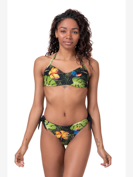 Nebbia Earth Powered bikini top 556 S,verde junglă