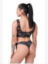 Nebbia Bikini Active Black - bralette 554 S,negru vulcanic