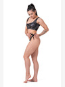Nebbia Bikini Active Black - bralette 554 S,negru vulcanic