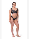 Nebbia Bikini Active Black - bralette 554 S,negru vulcanic