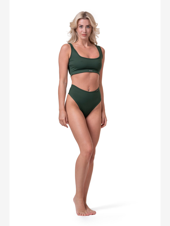 Nebbia Miami sporty bikini - brățară 554 S,verde închis