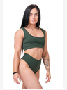 Nebbia Miami sporty bikini - brățară 554 S,verde închis