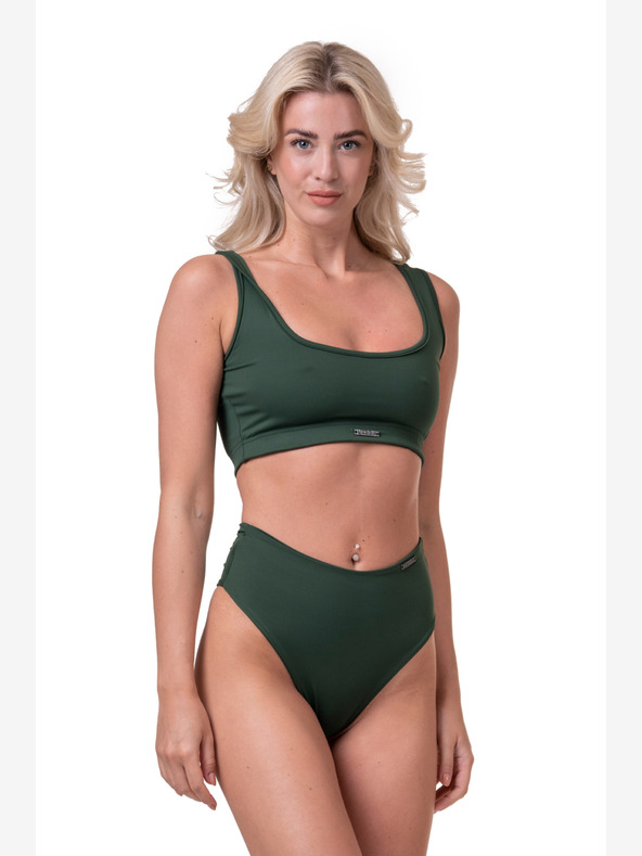 Nebbia Miami sporty bikini - brățară 554 S,verde închis