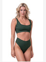 Nebbia Miami sporty bikini - brățară 554 S,verde închis