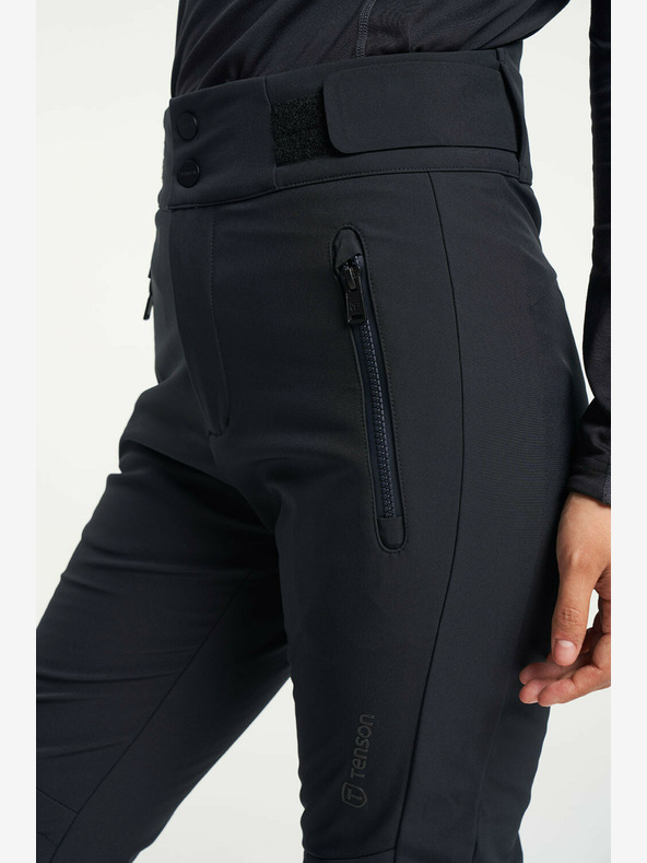 Tenson Pantaloni TENSON Grace Softshell pentru femei W negru