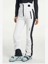Tenson Pantaloni cu bretele TENSON Grace Softshell W alb