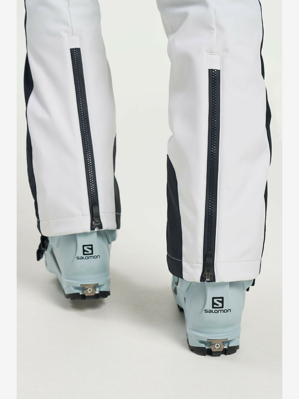Tenson Pantaloni cu bretele TENSON Grace Softshell W alb