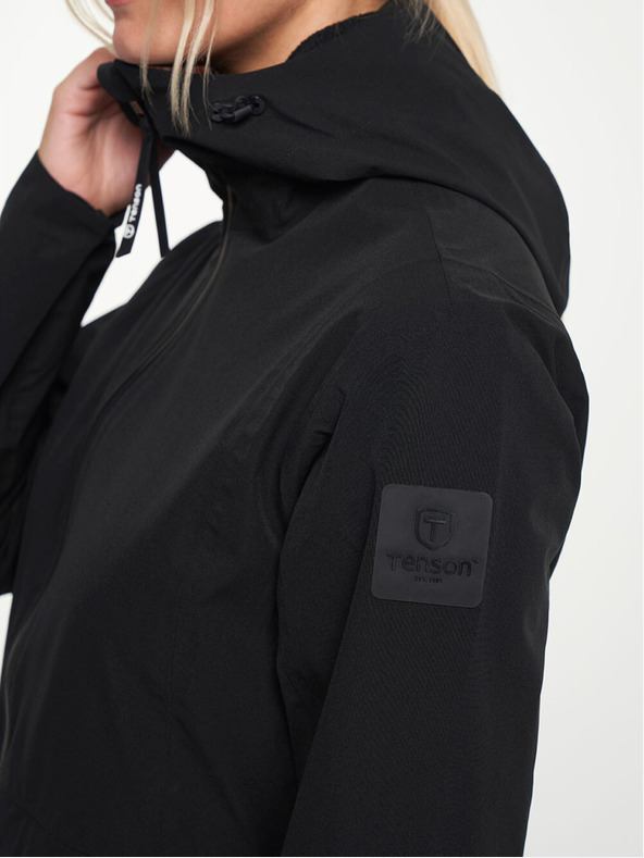 Tenson Femeie TENSON Maxi Parka W negru