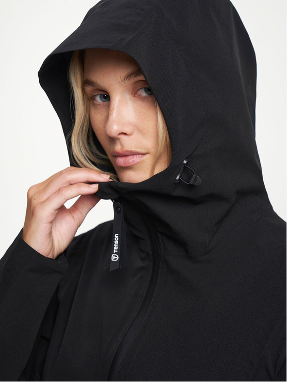 Tenson Femeie TENSON Maxi Parka W negru