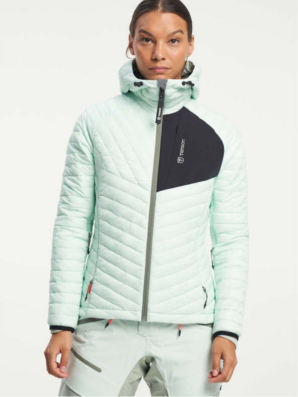 Tenson TENSON Touring Puffer Jacket W verde deschis, damă
