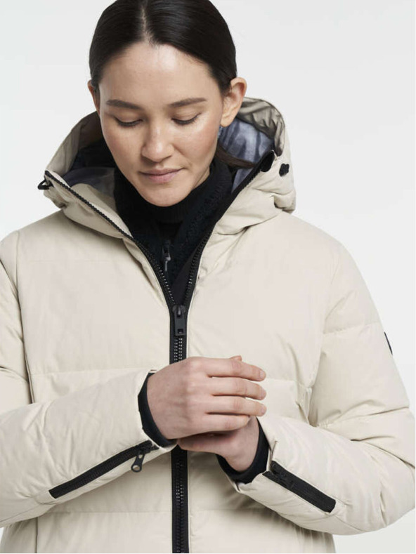 Tenson Jachetă pentru femei cu stil de viață de iarnă TENSON Shanna Down Coat W bej