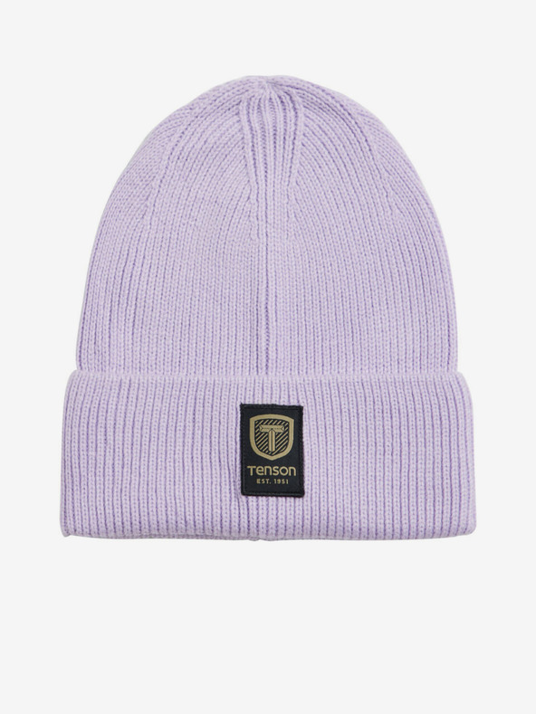 Tenson Unisex TENSON Badge Beanie mov deschis