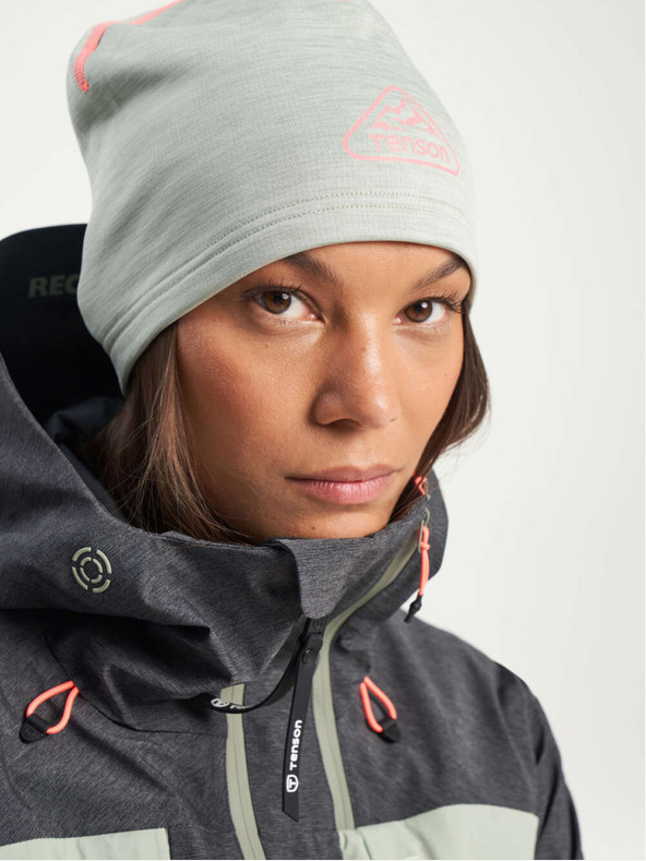 Tenson Pălărie funcțională unisex TENSON Touring Beanie verde deschis