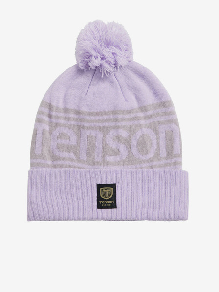 Tenson Unisex TENSON Pom-Pom Beanie violet deschis