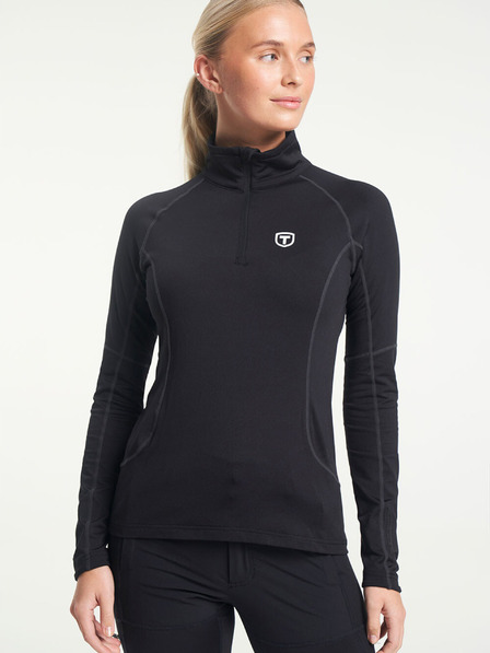 Tenson Hanorac funcțional pentru femei TENSON TXlite Halfzip W negru