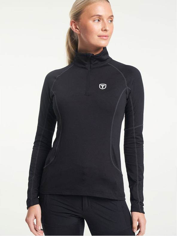 Tenson Hanorac funcțional pentru femei TENSON TXlite Halfzip W negru
