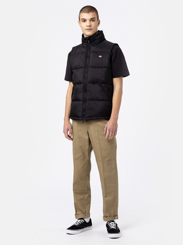 Dickies Vestă matlasată Dickies Waldenburg neagră, bărbați