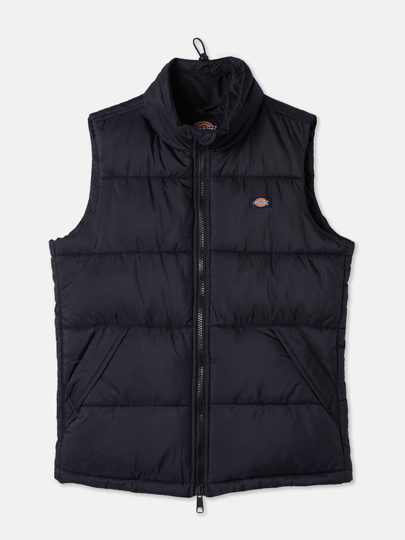 Dickies Vestă matlasată Dickies Waldenburg neagră, bărbați