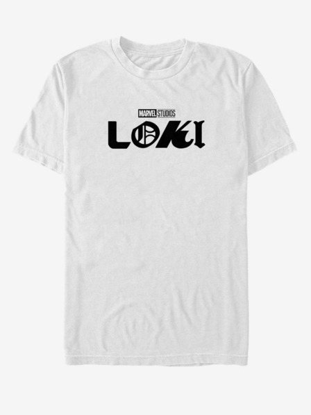 ZOOT.Fan Tricou unisex alb ZOOT.Fan Marvel Loki Logo