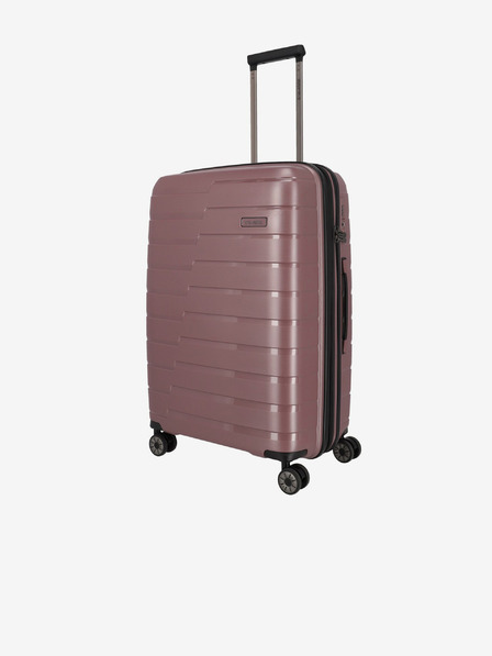Travelite Set de trei valize de călătorie Travelite Air Base S,M,L roz