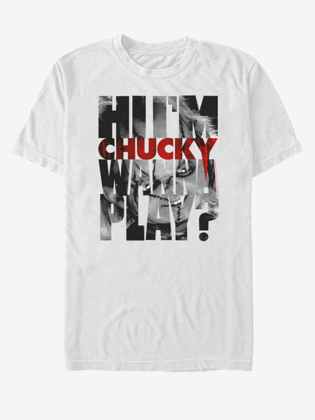 ZOOT.Fan Tricou unisex alb ZOOT.Fan NBCU Wanna Play