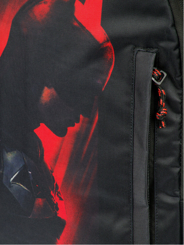BAAGL  Rucsac negru Baagl eARTh Batman Red