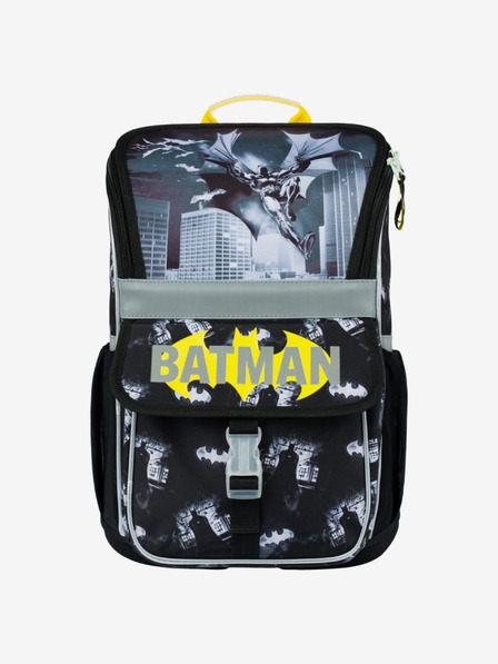BAAGL  Geantă de școală neagră Zippy Baagl Batman Darky City