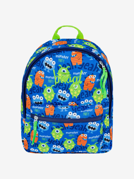 BAAGL  Rucsac preșcolar albastru Baagl Monsters