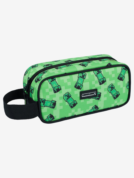 BAAGL  Husă creion verde Baagl Minecraft Creeper