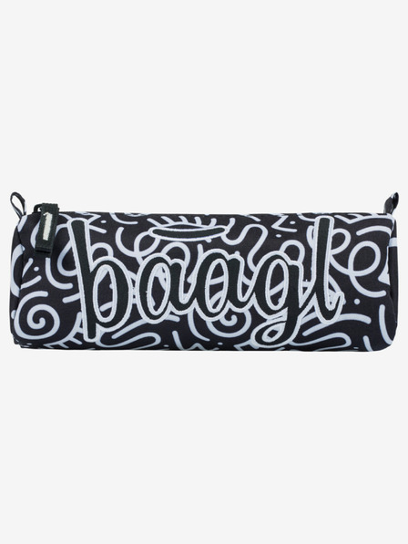BAAGL  Geantă neagră pentru elevi Baagl Element
