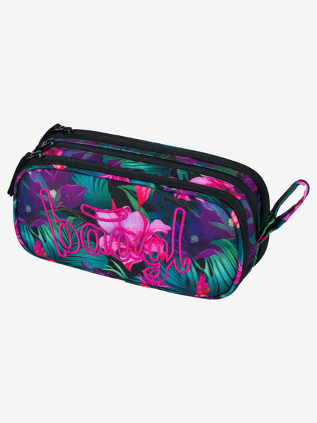 BAAGL  Set școlar cu flori - rucsac, penar, geantă Baagl Coolmate Paradise