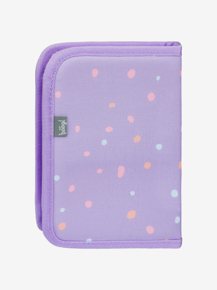 BAAGL  Violetă Valiză școlară pentru creioane cu un singur nivel Pets Baagl