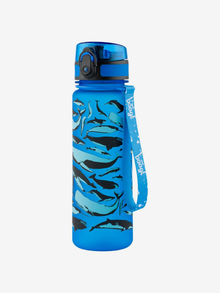 BAAGL  Sticlă de băut balenă Tritan albastru, 500 ml Baagl