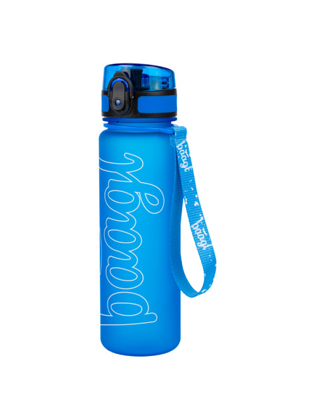 BAAGL  Sticlă de băut Tritan cu logo albastru - albastru, 500 ml Baagl