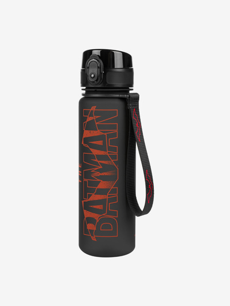 BAAGL  Sticlă de băut din tritan negru batman roșu, 500 ml Baagl