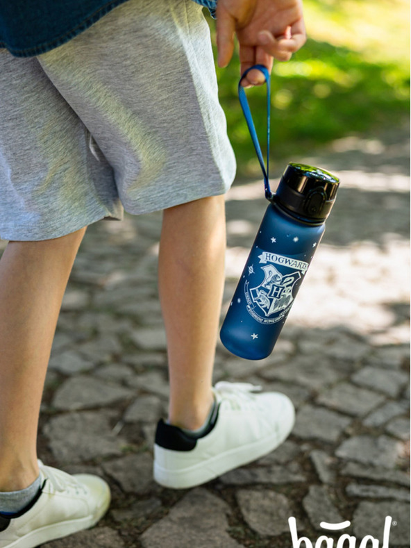 BAAGL  Sticlă de băut tritan albastru harry potter veruci, 500 ml Baagl