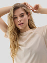 4F Tricou simplu pentru femei cu bumbac organic 4F