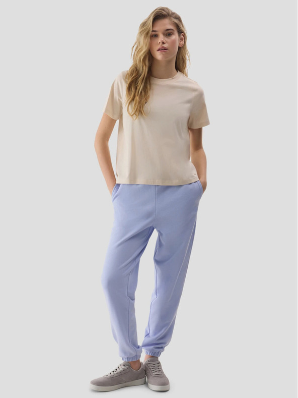 4F Tricou simplu pentru femei cu bumbac organic 4F