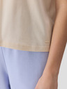 4F Tricou simplu pentru femei cu bumbac organic 4F