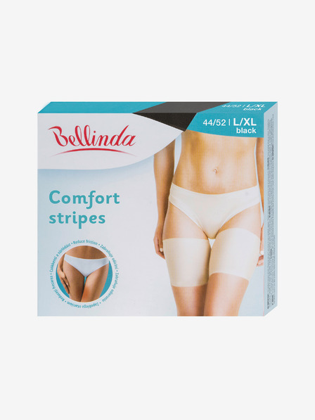 Bellinda Tricou Bellinda Comfort Stripes negru pentru femei, pentru protecție și prevenirea frecării