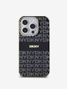 DKNY PC/TPU Repeat Pattern Tonal Stripe Magsafe Back Cover pentru iPhone 14 Pro negru DKNY