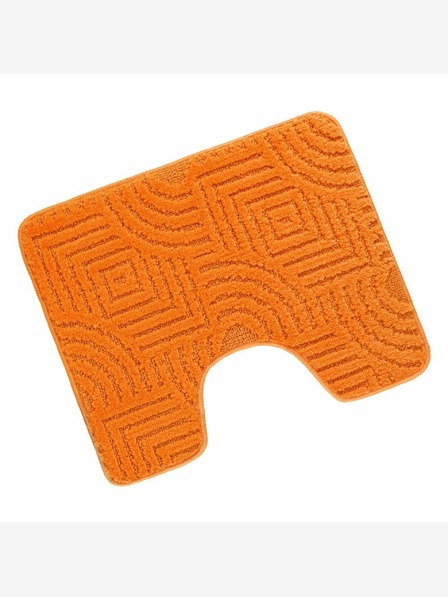 Bellatex Covoraș de toaletă 50x60cm labirint portocaliu Bellatex