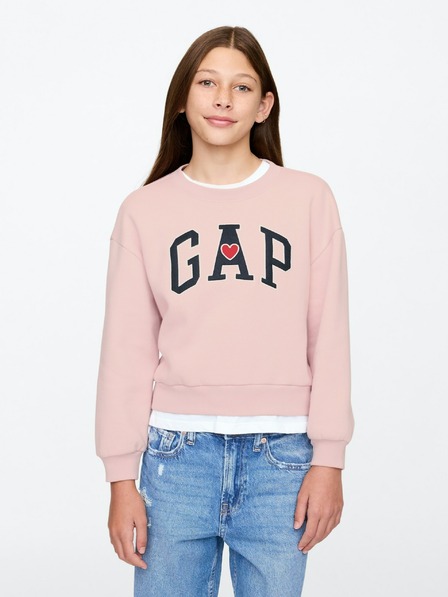 GAP Hanorac cu logo pentru copii GAP