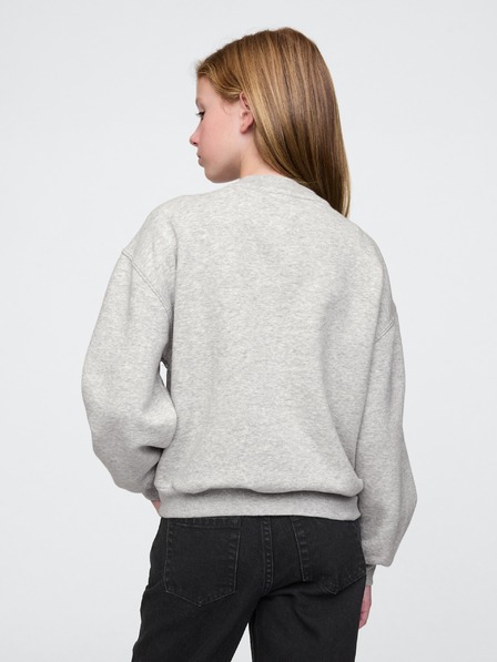 GAP Hanorac oversize cu logo pentru copii GAP