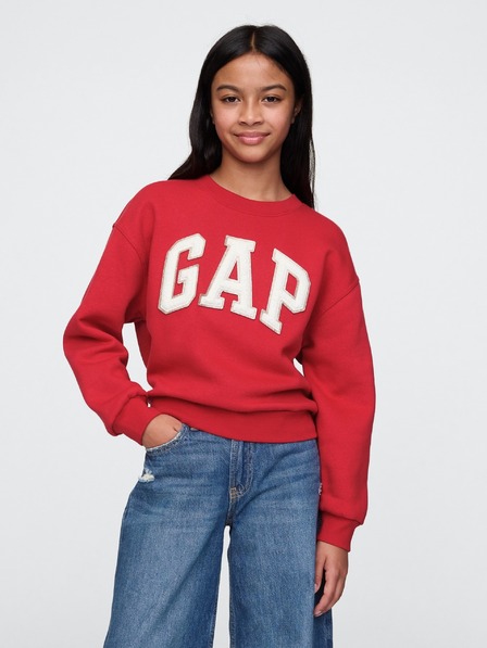 GAP Hanorac oversize cu logo pentru copii GAP
