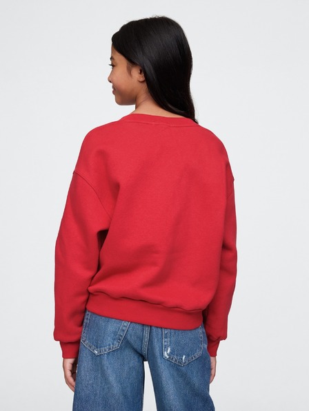 GAP Hanorac oversize cu logo pentru copii GAP