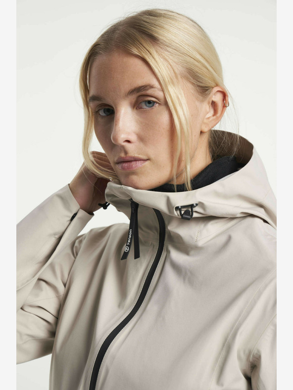 Tenson Geacă lifestyle pentru femei TENSON Maxi Parka W bej deschis